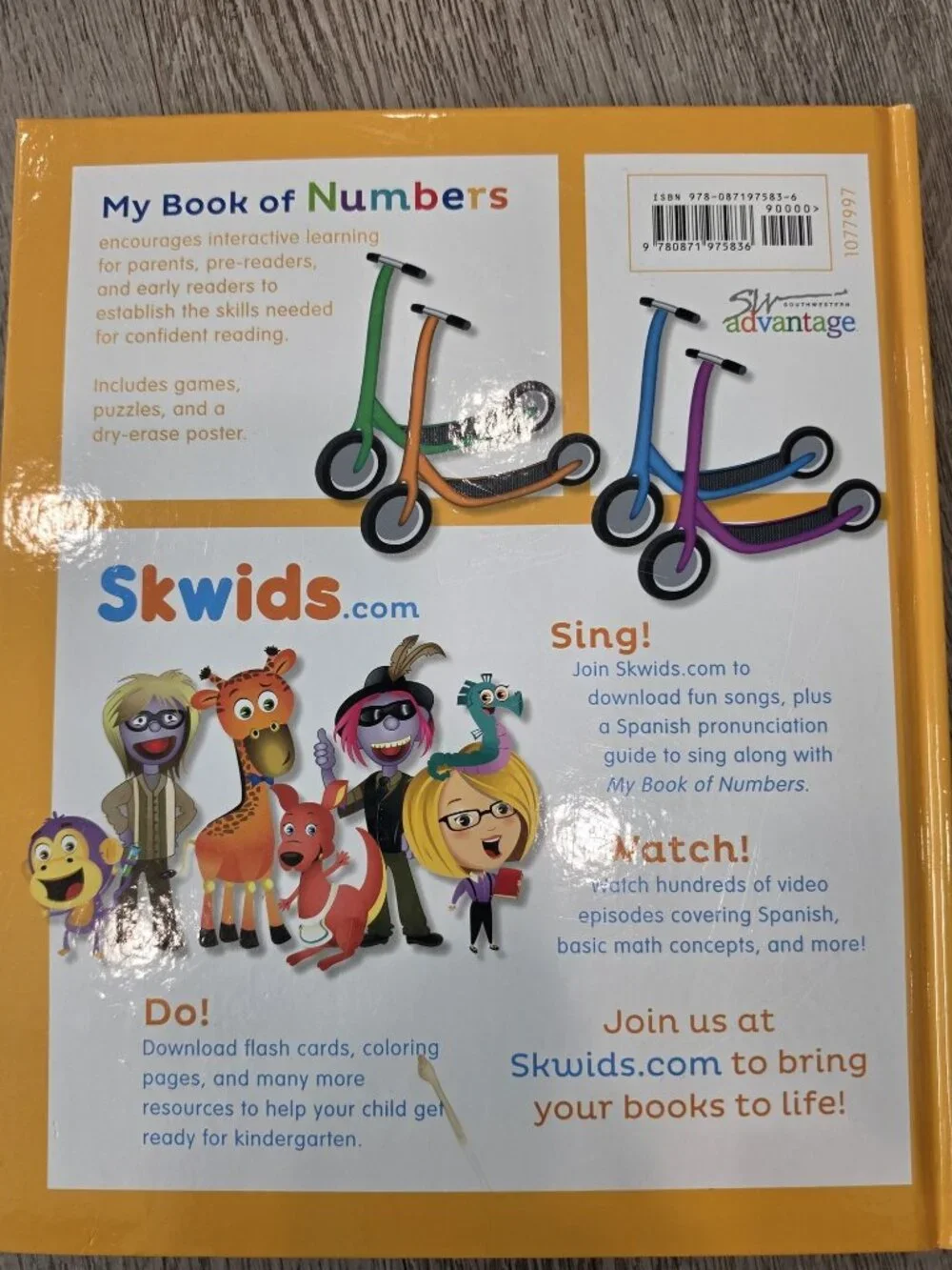 My Book Of Numbers Hardcover Bilingual Counting Book For Kids spanish english
